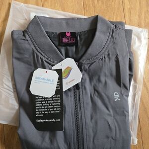 Little Donkey Andy Women's Lightweight Casual Windbreaker Zip Up with Pockets